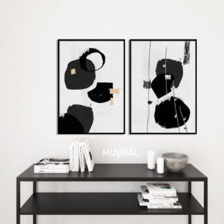 GALERIA PLAKATÓW CZARNE KACZEŃĆE / 2 sztuki / 50x70cm