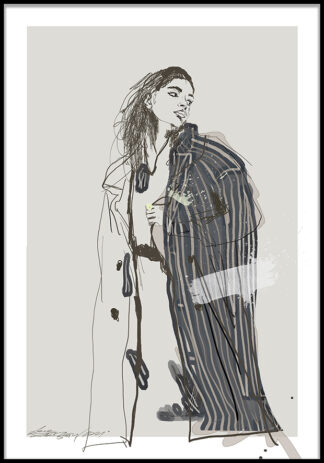 Lisa na papierze 30x40 cm