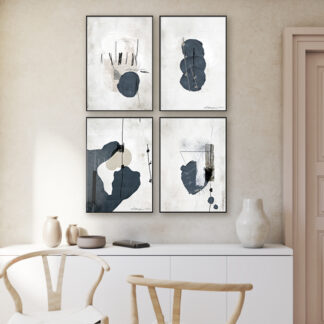 GALERIA PLAKATÓW INDYGO / 4 sztuki / 50x70cm