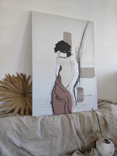 Eteryczna (cegła) na płótnie 90x130 cm - obrazek 3