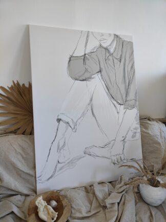 Siena na płótnie 100×140 cm