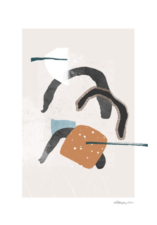 AUTUMN ABSTRACT NO.1 na papierze