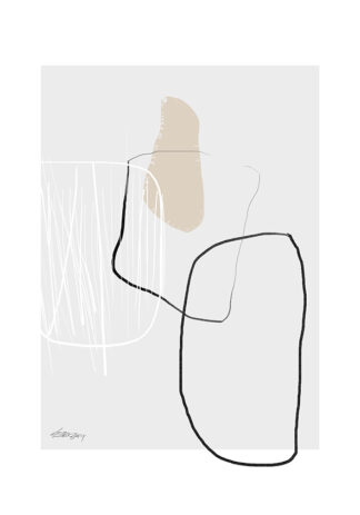 MINIMAL ABSTRACT NO.1 na papierze