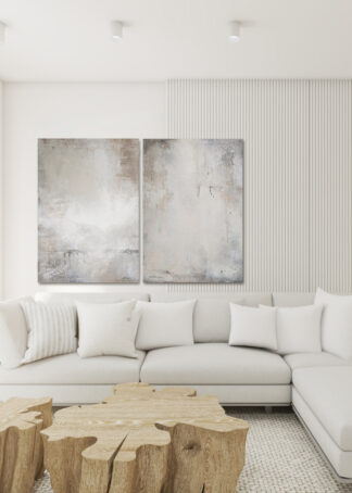 GALERIA OBRAZÓW NA PŁÓTNIE NATURAL / 2 sztuki / 70x100cm