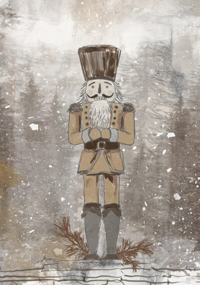 Dziadek do orzechów vintage