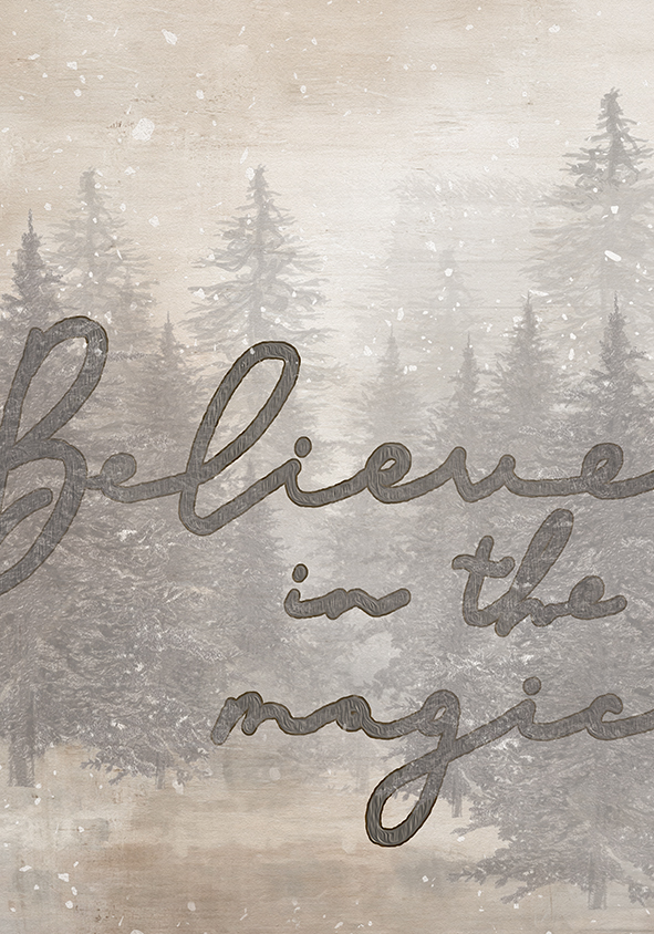 Believe in the magic vintage